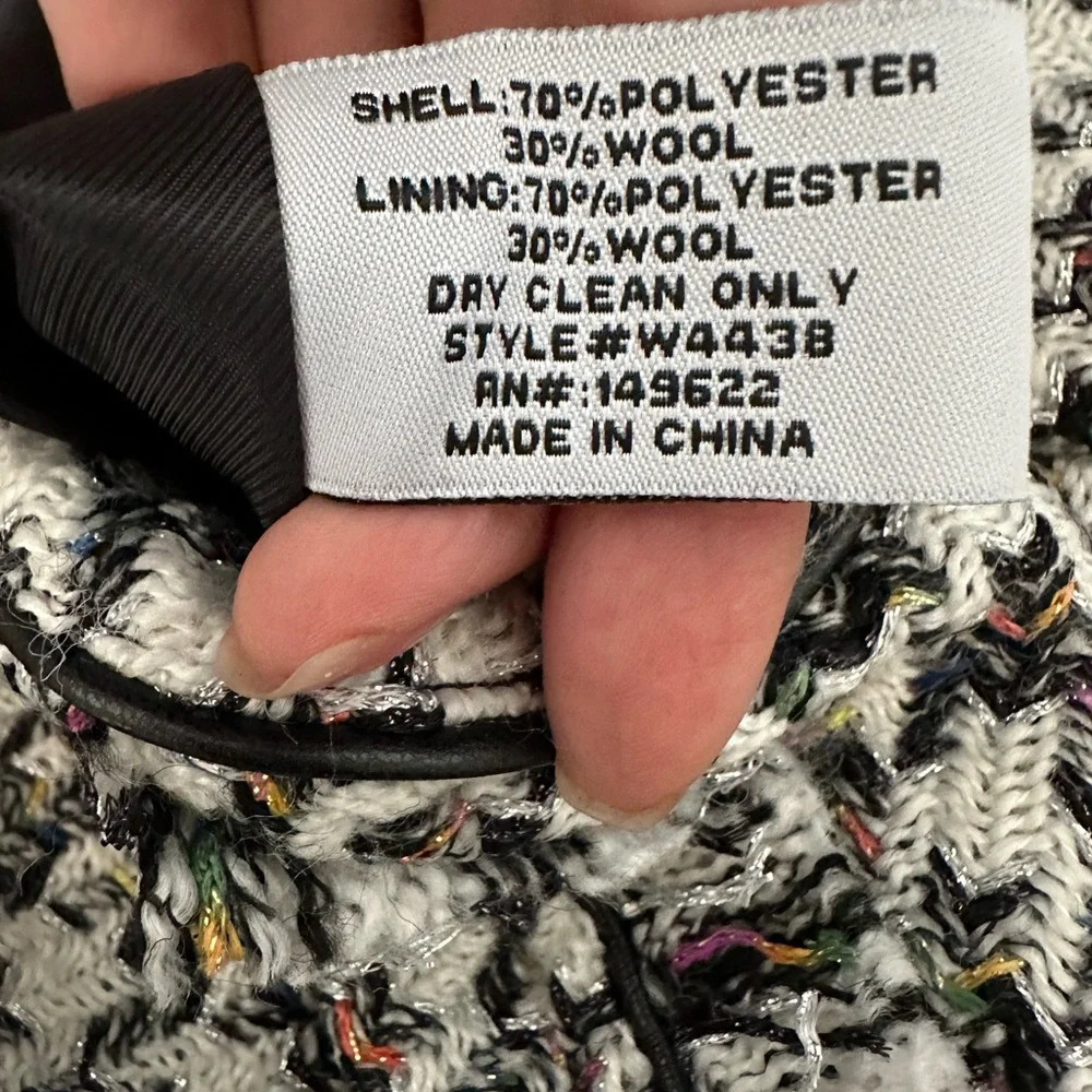 WALTER BAKER Cosmo Tweed Mini Cocktail Skirt Size 6 BNWT - Picture 12 of 13